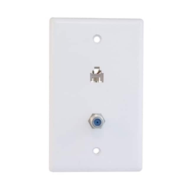 DGA6307 WALL PLATE 1 x F81 Splice + RJ11