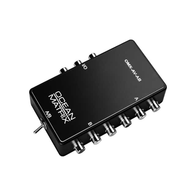 OMX-AV-AB COMPOSITE VIDEO&AUDIO A/B SWITCH