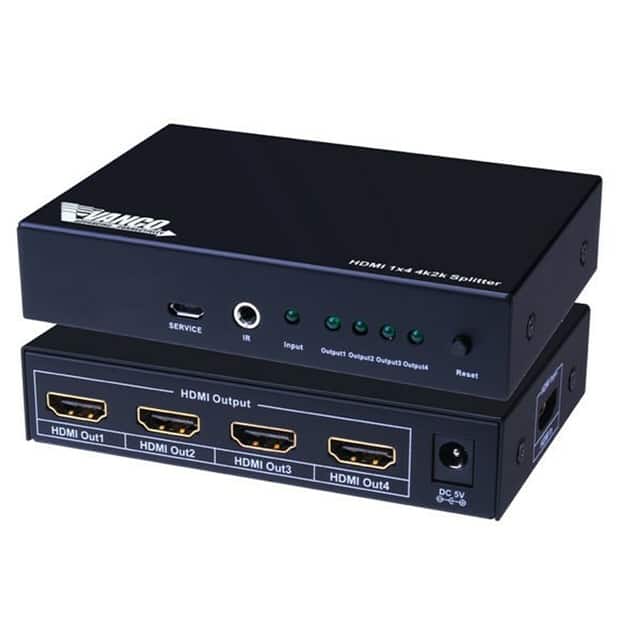 VAN 280704 SPLITTER HDMI 1X4 WITH IR