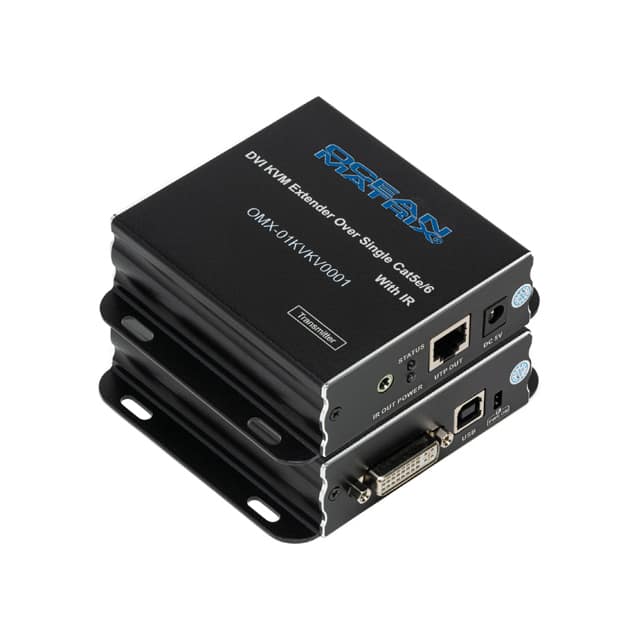 OMX-01KVKV0001 KVM DVI EXTENDER SET 164 FT