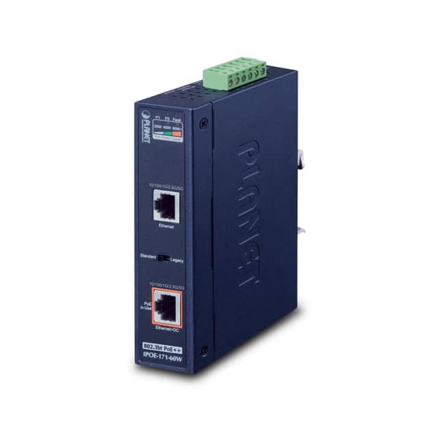 IPOE-171-60W IP30, INDUSTRIAL SINGLE-PORT MUL