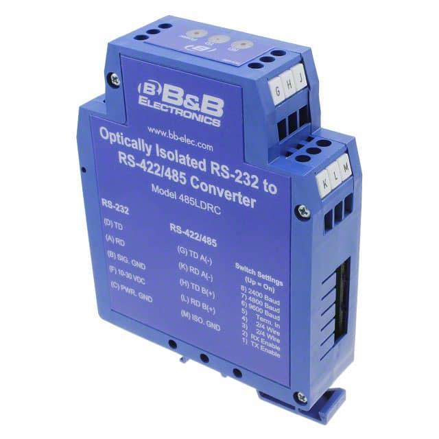 BB-485LDRC DIN RAIL 485 CONVERTER W/LED