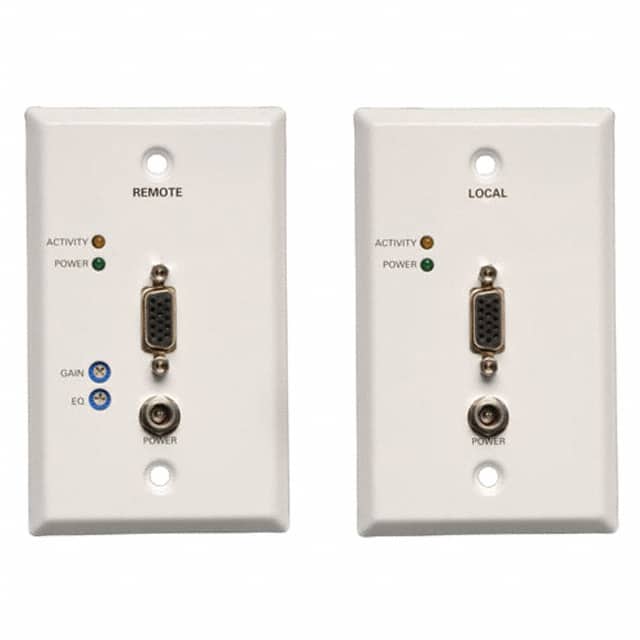 B130-101-WP-1 VGA OVER CAT5 EXTENDER WALLPLATE