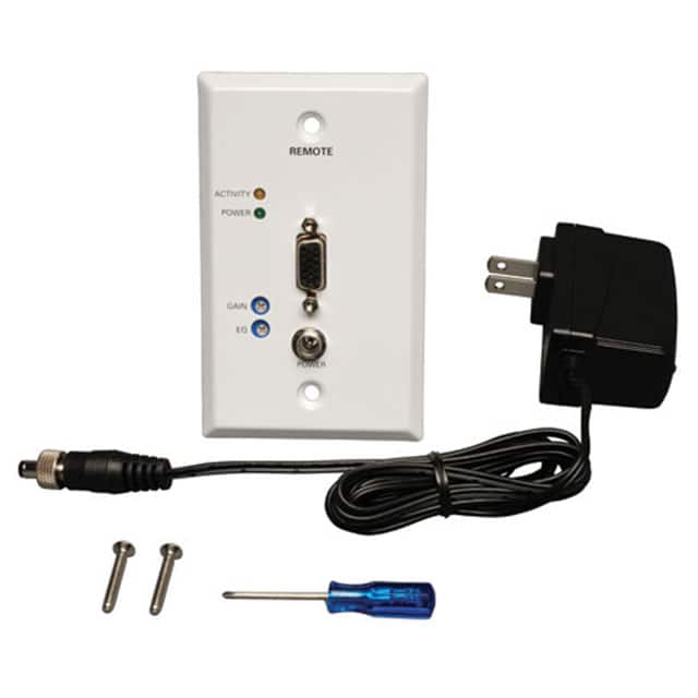 B132-100-WP-1 VGA EXTNDR WALLPLATE CAT5/6 1KFT