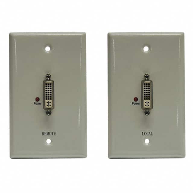 B140-101-WP DVI EXTDR WALLPLATE CAT5/6 100FT