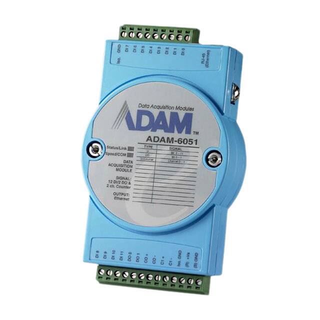 ADAM-6051-CE MODULE DIGITAL I/O 16-CH 2W