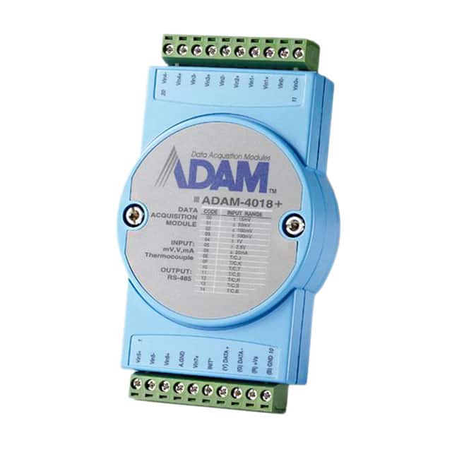 ADAM-4018+-BE MOD THRMOCPLE INPUT 8-CH 800MW