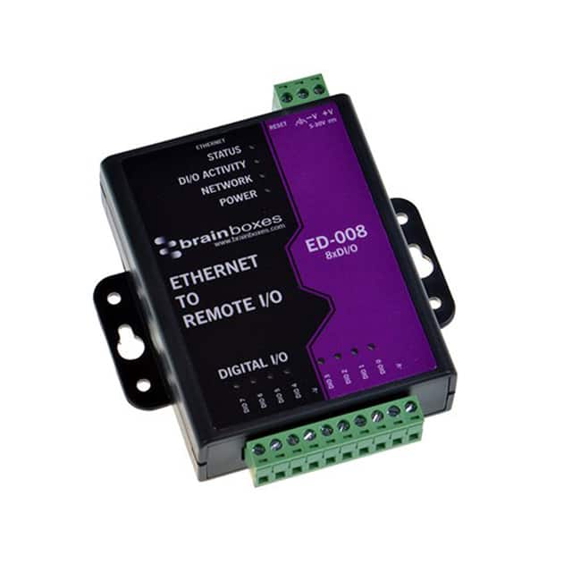 ED-008 ETHERNET TO 8 DIGITAL IO LINES