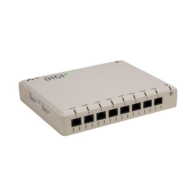 DC-WS-8-INT ETHERNET TO SERIAL RS-232