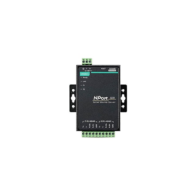 NPORT 5232 W/ ADAPTER 2 PORT RS-422/485 DEVICE SERVER,