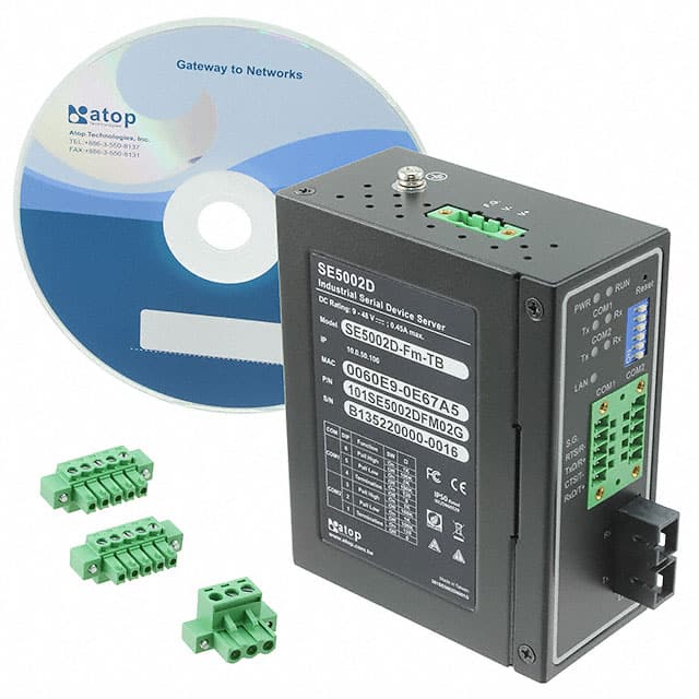 SE5002D-FM-TB FIBER OPT TO SER RS-232/422/485
