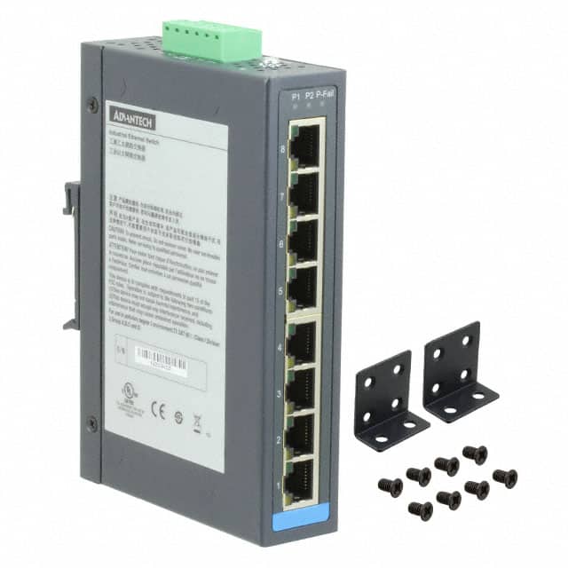 EKI-2528I-BE NETWORK SWITCH-UNMANAGED 8 PORT