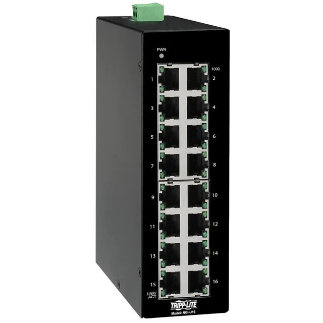 NGI-U16 16-PORT UNMANAGED INDUSTRIAL GIG