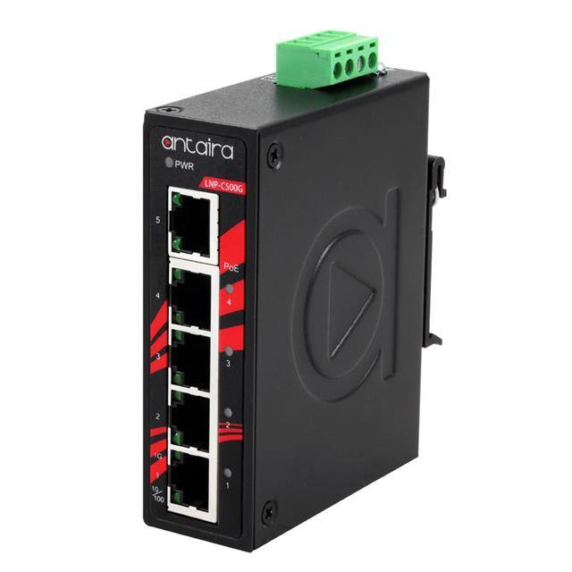 LNP-C500G COMPACT 5-PORT INDUSTRIAL GIGABI