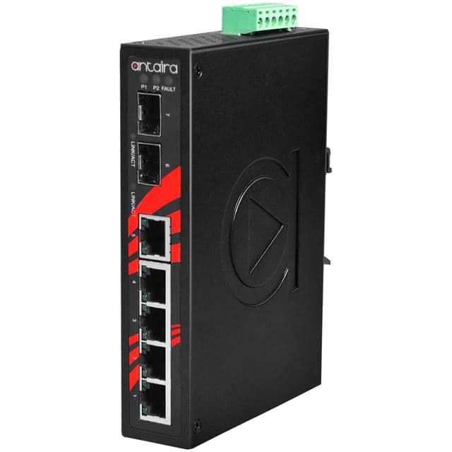 LNX-0702G-SFP-T 7-PORT INDUSTRIAL GIGABIT UNMANA