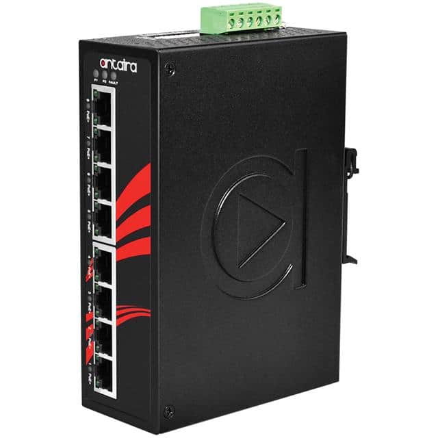LNP-0800-24 8-PORT INDUSTRIAL POE+ UNMANAGED