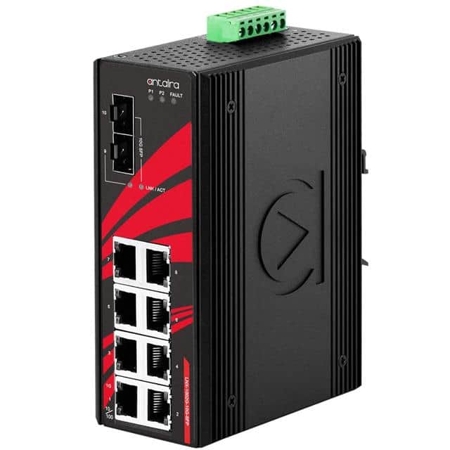 LNX-1002G-10G-SFP 10-PORT INDUSTRIAL GIGABIT UNMAN
