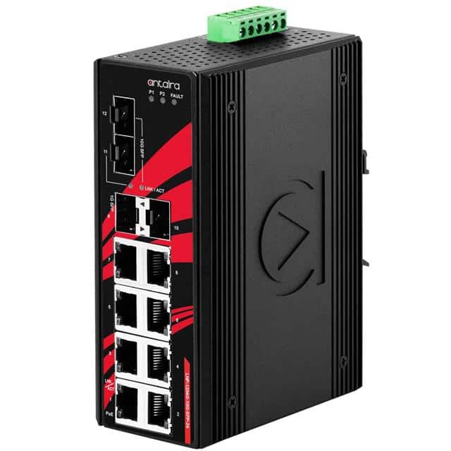 LNP-1204G-10G-SFP-24 12-PORT INDUSTRIAL GIGABIT POE+