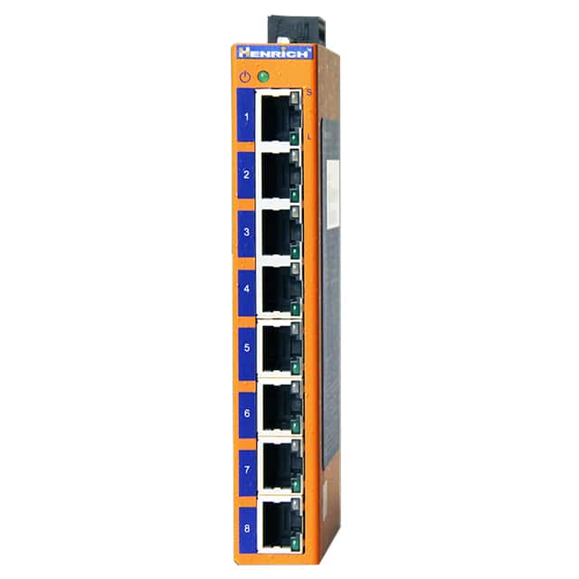 HES8B-SLC-VL ETHERNET SWITCH DIN-RAIL UNMANAG