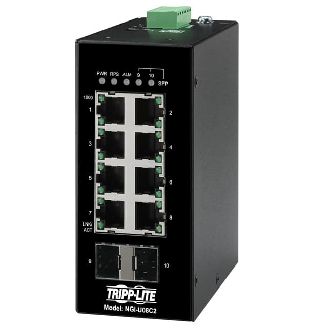 NGI-U08C2 8-PORT UNMANAGED INDUSTRIAL GIGA