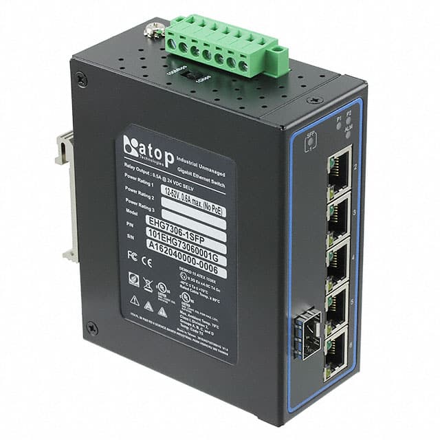 EHG7306-1SFP NETWORK SWITCH-UNMANAGED 6 PORT