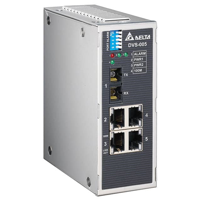 DVS-005W01-MC01 WIDE TEMP UNMANAGED ETHERNET SWI