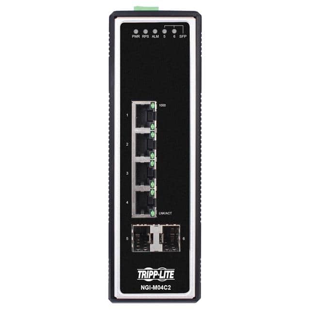 NGI-M04C2 4-PORT MANAGED INDUSTRIAL GIGABI