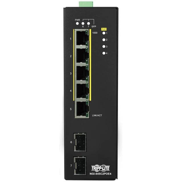 NGI-S05C2POE4 5-PORT LITE MANAGED INDUSTRIAL G