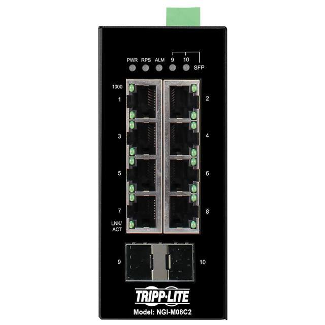 NGI-M08C2 8-PORT MANAGED INDUSTRIAL GIGABI