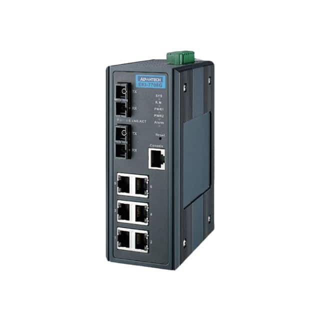 EKI-7708G-2SI-AE 6G+2G SM MANAGED ETHERNET SWITCH