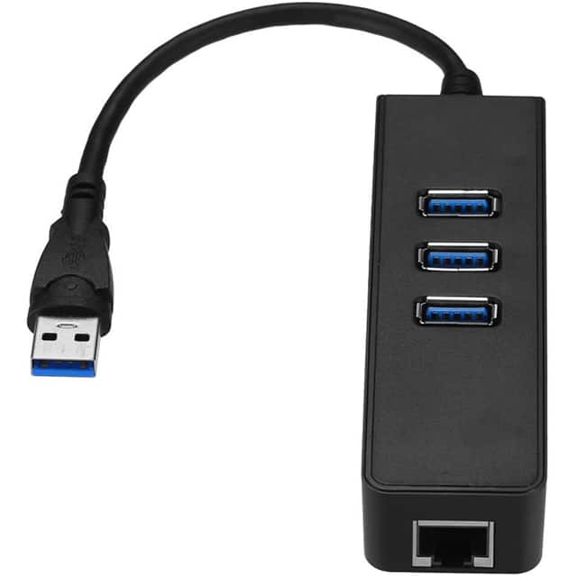 SANOXY-DSV-USB3-GIGETH-HUB SANOXY 3 PORTS USB 3.0 HUB GIGAB