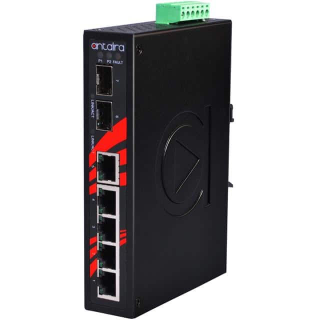 LNX-0702C-SFP 7-PORT INDUSTRIAL UNMANAGED ETHE