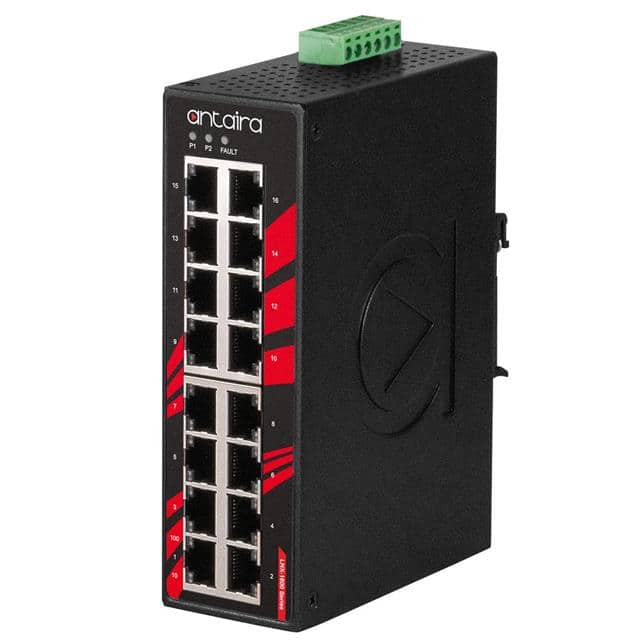 LNX-1600-T 16-PORT INDUSTRIAL UNMANAGED ETH