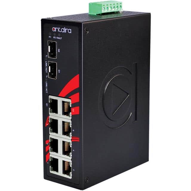 LNX-0802C-SFP-T 8-PORT INDUSTRIAL UNMANAGED ETHE