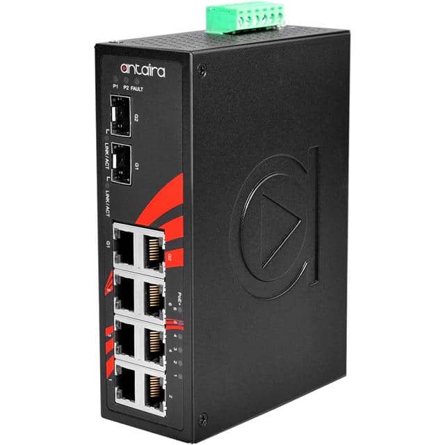 LNP-0802C-SFP-24-T 8-PORT INDUSTRIAL POE+ UNMANAGED