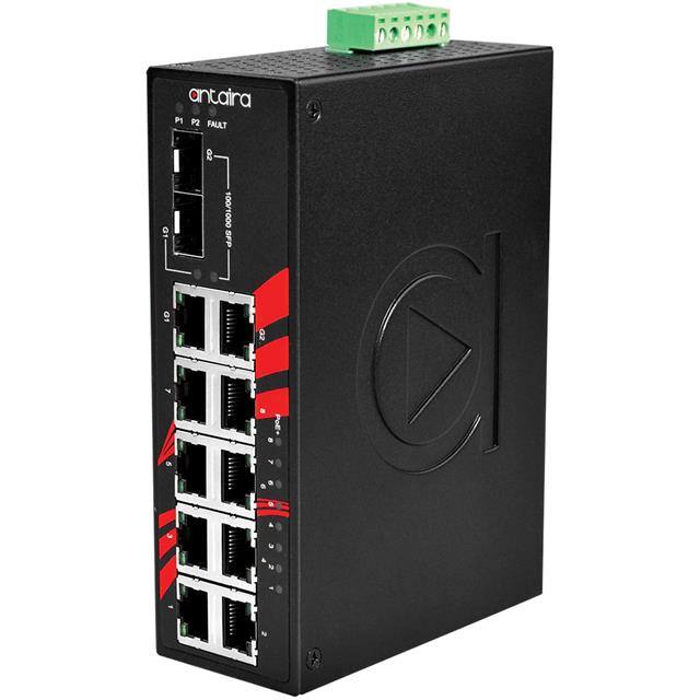 LNP-1002C-SFP 10-PORT INDUSTRIAL POE+ GIGABIT