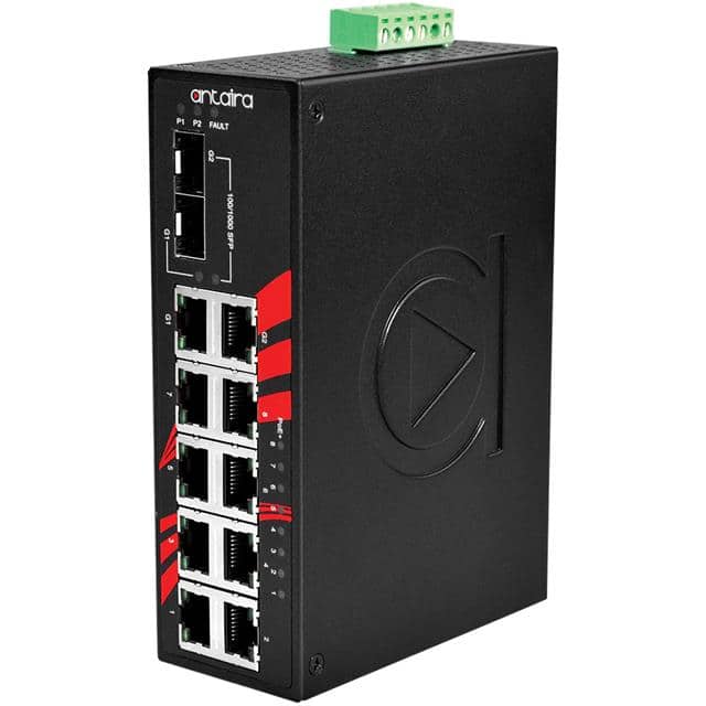 LNP-1002C-SFP-24-T 10-PORT INDUSTRIAL POE+ GIGABIT