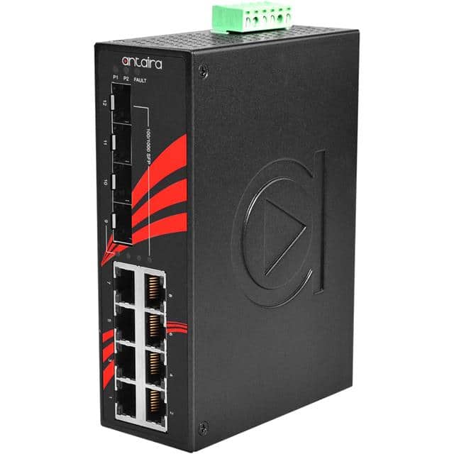 LNX-1204G-SFP-T 12-PORT INDUSTRIAL GIGABIT UNMAN