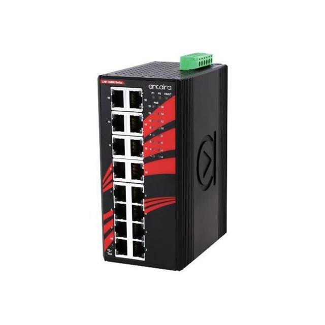 LNP-1600G 16-Port Industrial PoE+ Unmanage