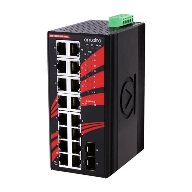 LNP-1802G-SFP 18-PORT INDUSTRIAL POE+ GIGABIT