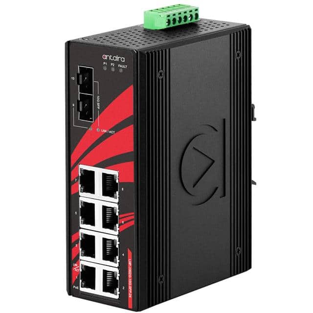 LNP-1002G-10G-SFP-24 10-PORT INDUSTRIAL GIGABIT POE+