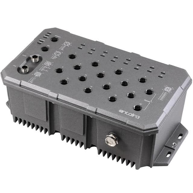 LMX-1600G-M12-67-T 16-PORT INDUSTRIAL M12 IP67 WATE