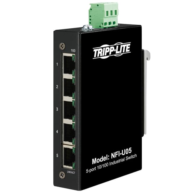 NFI-U05 5-PORT UNMANAGED INDUSTRIAL ETHE