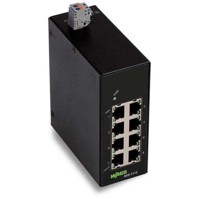 852-1112 INDUSTRIAL-ECO-SWITCH; 8-PORT 10