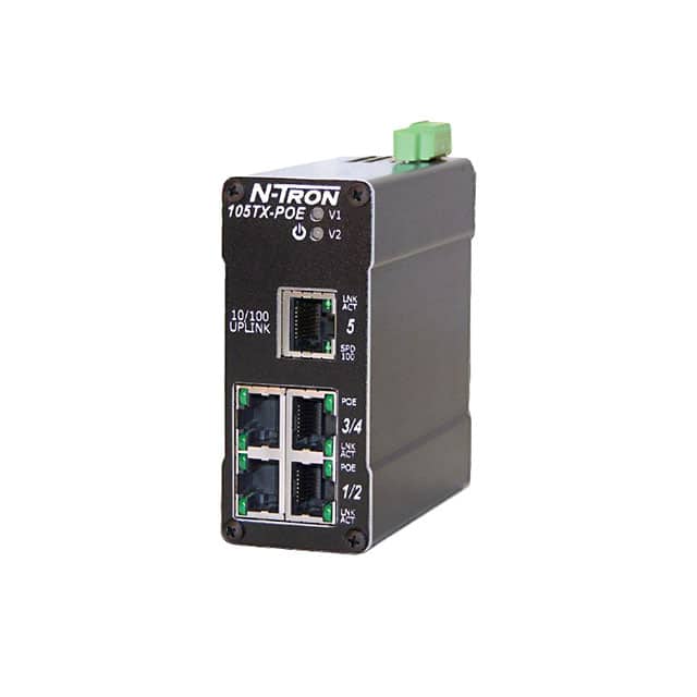 105TX-POE NETWORK SWITCH-UNMANAGED 5 PORT
