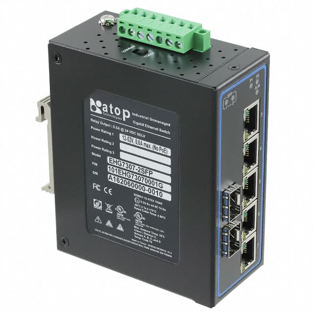 EHG7307-2SFP NETWORK SWITCH-UNMANAGED 7 PORT