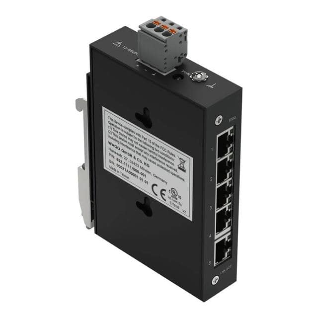 852-1111/000-001 INDUSTRIAL-ECO-SWITCH; 5-PORT 10