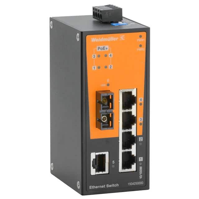 1504250000 IE-SW-BL06-1TX-4POE-1SC