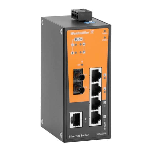 1504270000 IE-SW-BL06-1TX-4POE-1ST