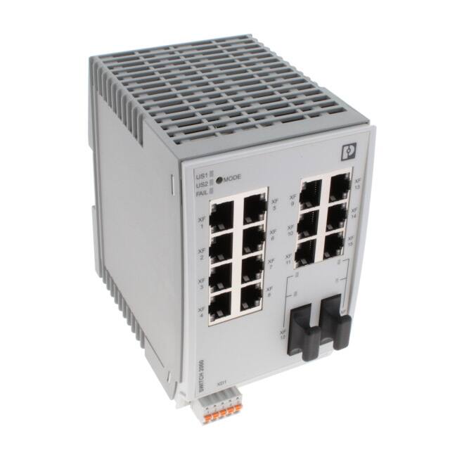 2702906 MANAGED SWITCH 2000, 14 RJ45 POR